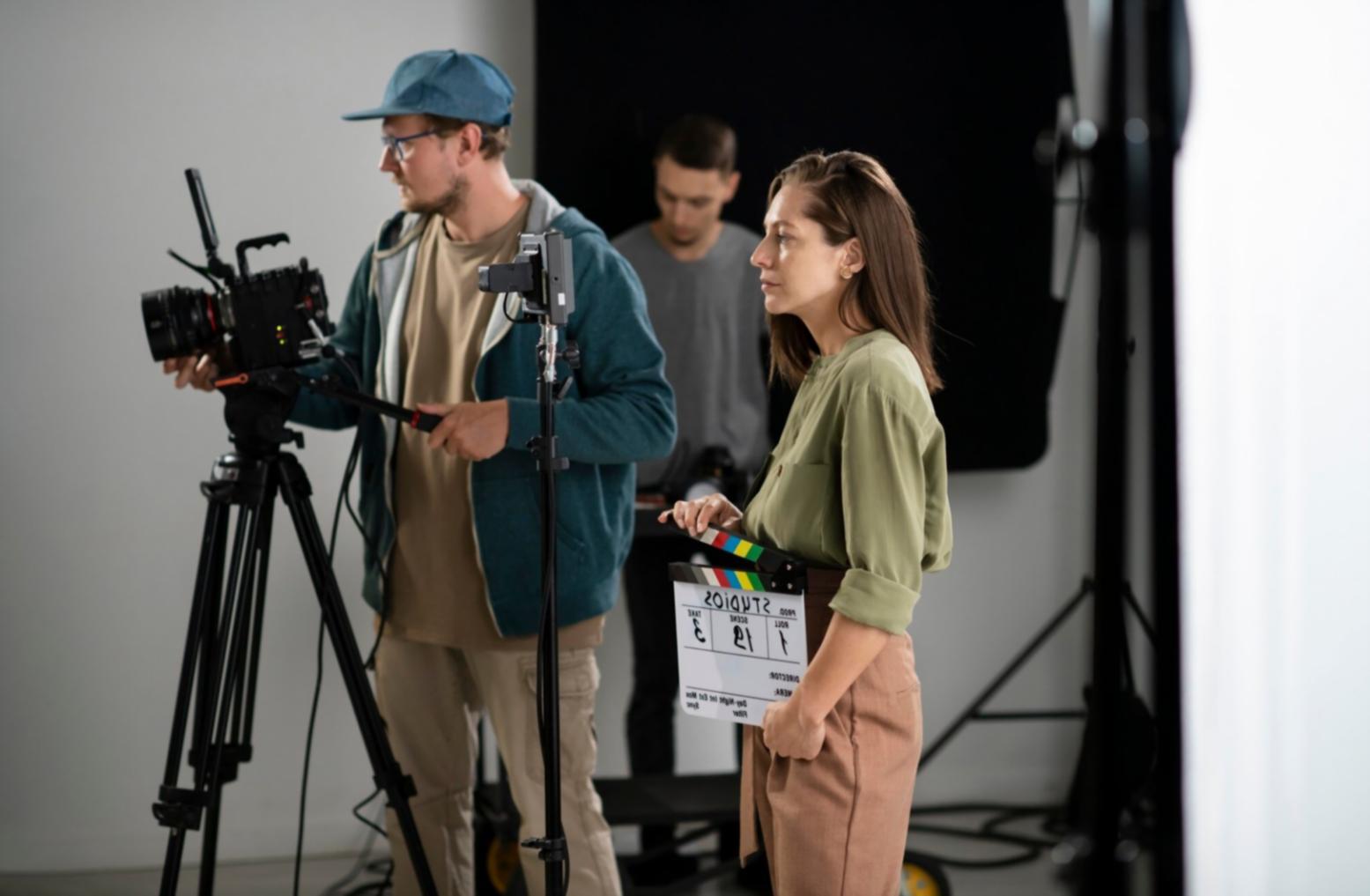 Espacio de trabajo profesional para edición de vídeo